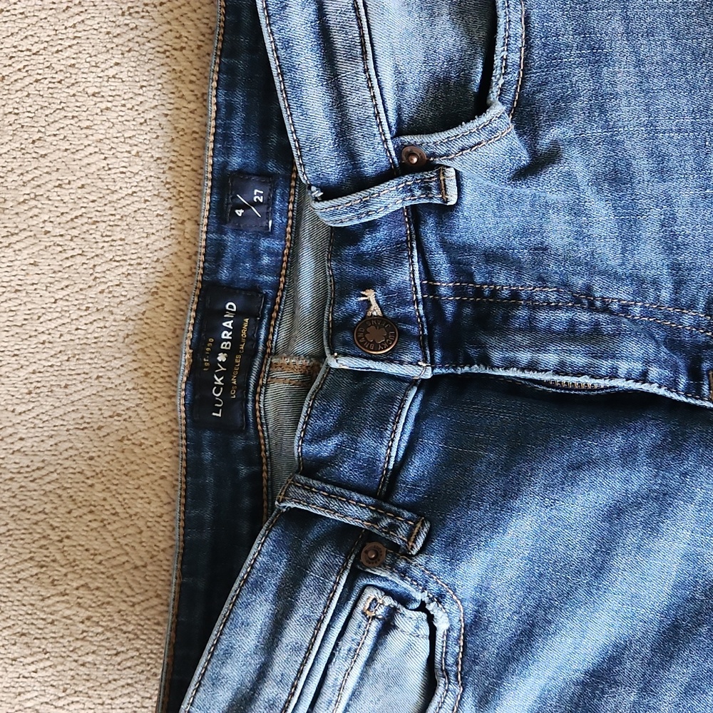 Lucky Brand Ava super skinny jeans size 4/27